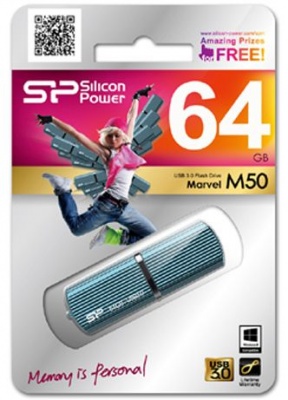 Накопитель USB 3.0 64GB Silicon Power Marvel M50