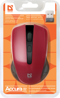 Мышь Wireless Defender Accura MM-935