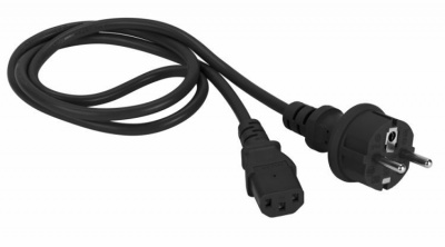 Кабель питания Lanmaster LAN-PP13/SH-0.5-BK