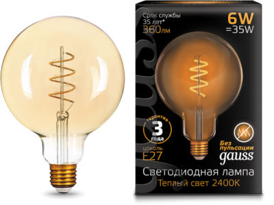 Лампа светодиодная Gauss 158802008