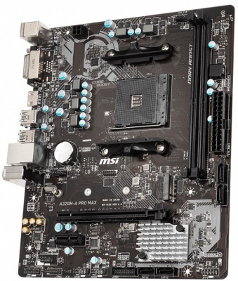 Материнская плата mATX MSI A320M-A PRO MAX