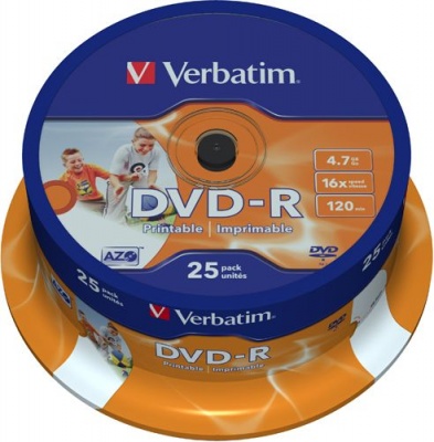 Диск DVD-R Verbatim 43538