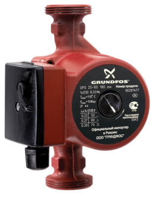 Насос циркуляционный Grundfos UPS 25/60