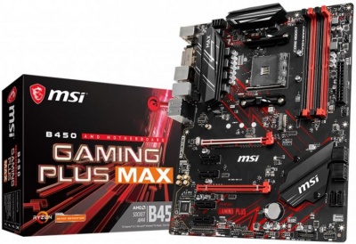 Материнская плата ATX MSI B450 GAMING PLUS MAX