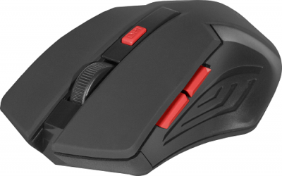 Мышь Wireless Defender Accura MM-275 Black-Red