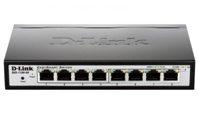 Коммутатор PoE D-link DGS-1100-08P
