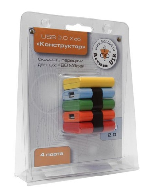 Разветвитель USB 2.0 Konoos UK-06