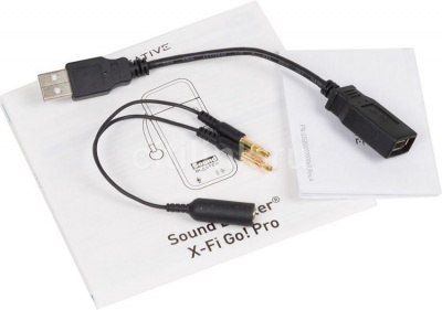 Звуковая карта USB 2.0 Creative X-FI GO!PRO