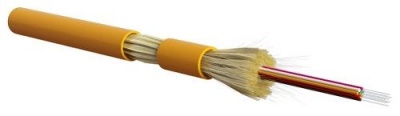 Кабель волоконно-оптический Hyperline FO-DT-IN-50-8-LSZH-OR