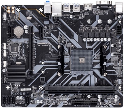 Материнская плата mATX GIGABYTE B450M H