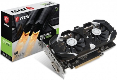 Видеокарта PCI-E MSI GeForce GTX 1050 Ti