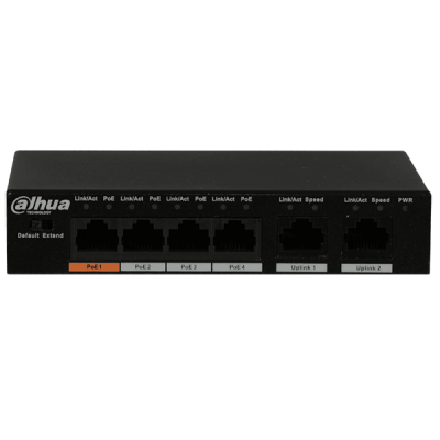 Коммутатор неуправляемый Dahua DH-PFS3006-4ET-60