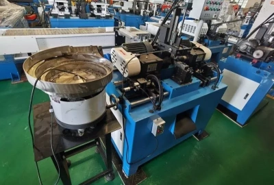 Пневматический станок для снятия фаски с прута, SLD-50CNC-2TC