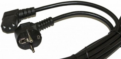 Кабель питания Hyperline PWC-IEC13A-SHM-5.0-BK
