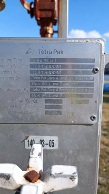 Мойка CIP Tetra Pak, Tetra Alcip 1