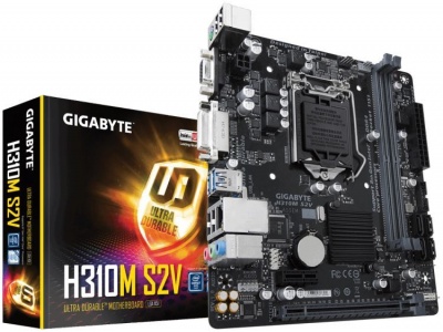 Материнская плата mATX GIGABYTE H310M S2V