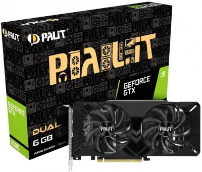 Видеокарта PCI-E Palit GeForce GTX 1660