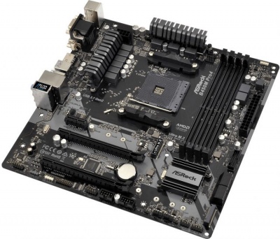 Материнская плата mATX ASRock B450M Pro4