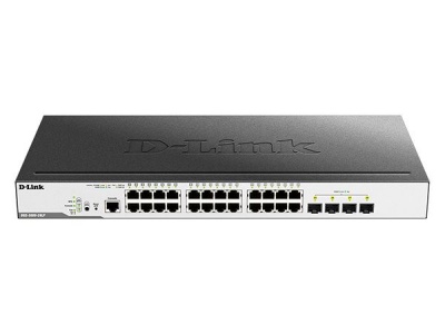 Коммутатор управляемый D-link DGS-3000-28LP/B1A
