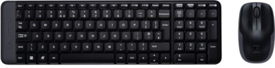 Клавиатура и мышь Wireless Logitech Combo MK220