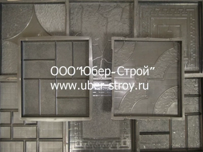 Оборудование и формы, для тротуарной плитки