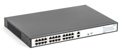 Коммутатор неуправляемый Бастион SKAT PoE-24E-2G