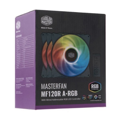 Вентилятор для корпуса Cooler Master MF120R ARGB 3in1