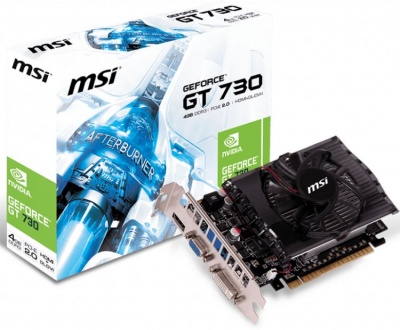 Видеокарта PCI-E MSI GeForce GT 730