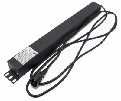 Блок розеток 19, 8 розеток Hyperline SHE19-8IEC-2.5IEC