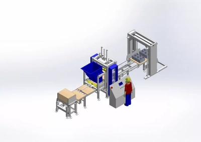 Стационарный вибропресс по производству блоков, SUMAB E-300