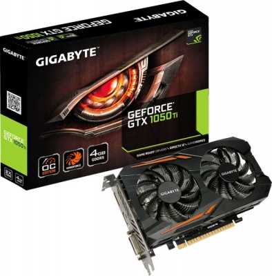 Видеокарта PCI-E GIGABYTE GeForce GTX 1050 Ti