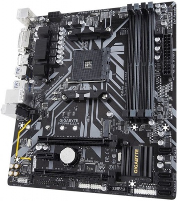 Материнская плата mATX GIGABYTE B450M DS3H