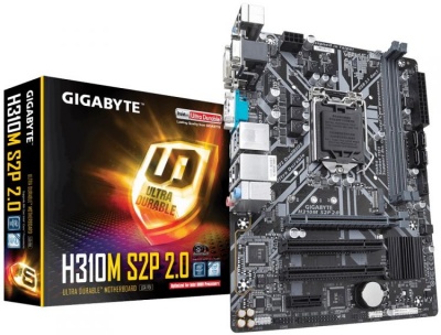 Материнская плата mATX GIGABYTE H310M S2P 2.0