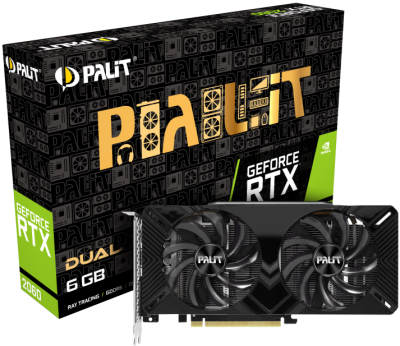 Видеокарта PCI-E Palit GeForce RTX 2060