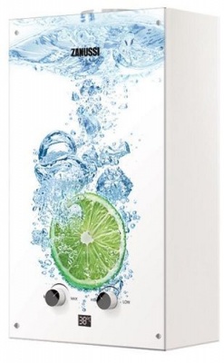 Водонагреватель газовый Zanussi GWH 10 Fonte Glass Lime