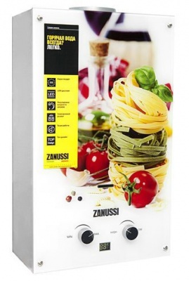Водонагреватель газовый Zanussi GWH 10 Fonte Glass La Spezia