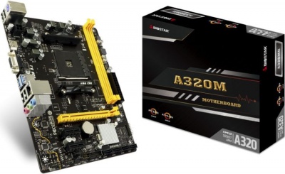 Материнская плата mATX Biostar A320MH
