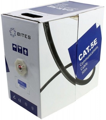 Кабель витая пара UTP 5e кат. 4 пары 5bites US5505-305A-RD