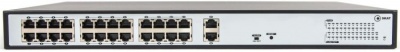Коммутатор неуправляемый Бастион SKAT PoE-24E-2G
