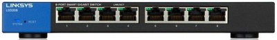 Коммутатор управляемый Linksys LGS308-EU