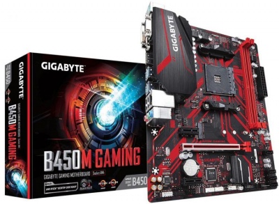Материнская плата mATX GIGABYTE B450M GAMING