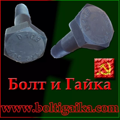 Болт высокопрочный, м27х90