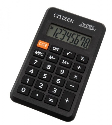 Калькулятор карманный Citizen LC-310NR