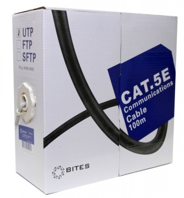 Кабель витая пара UTP 5e кат. 4 пары 5bites UT5725-100A
