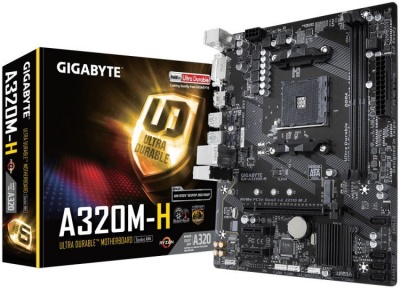 Материнская плата mATX GIGABYTE GA-A320M-H
