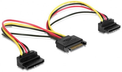 Переходник питания Cablexpert CC-SATAM2F-02