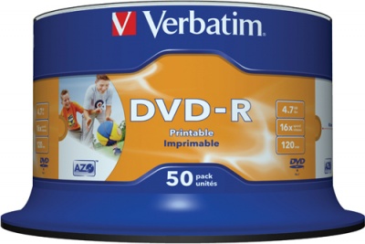 Диск DVD-R Verbatim 43533