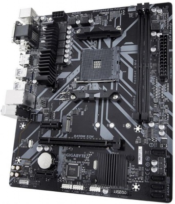 Материнская плата mATX GIGABYTE B450M S2H