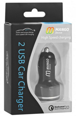 Зарядное устройство автомобильное Mango Quick ChargeA
