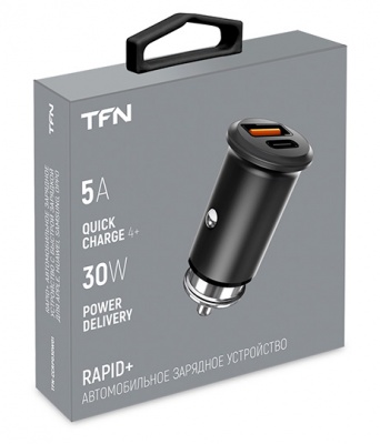 Зарядное устройство автомобильное TFN CCRPD30W01